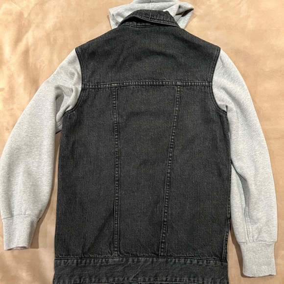 THE HUNDREDS JEAN AND GREY HOODIE JACKET COMBINED - Picture 5 of 5